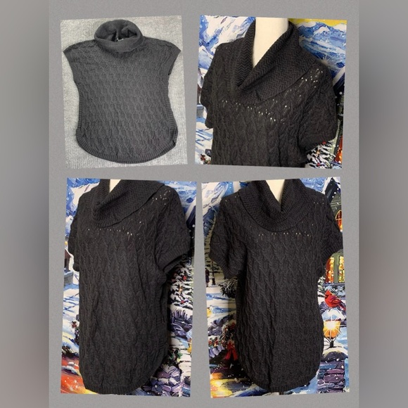 eight eight eight Sweaters - Eight Eight Eight Gray Cowl Neck Sweater Size Large